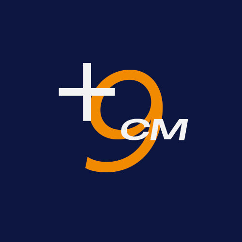 +9 cm