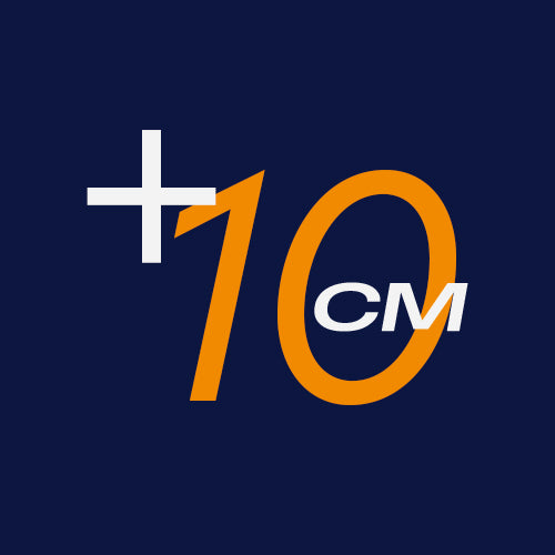 +10 cm