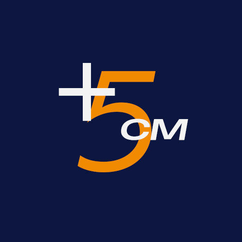 +5 cm