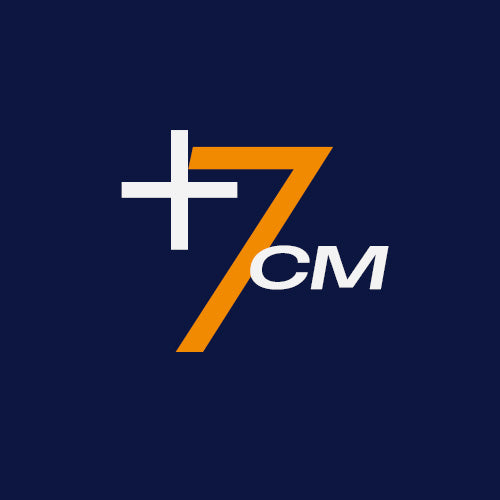 +7 cm