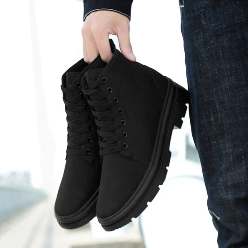 Bota - Aumenta Altura 10cm - Preto - Masculino