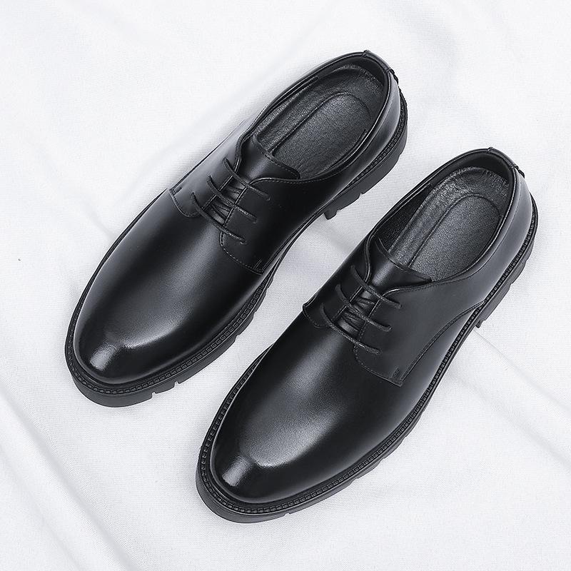 Sapato Social - Aumenta Altura 9cm - Couro Preto - Masculino3