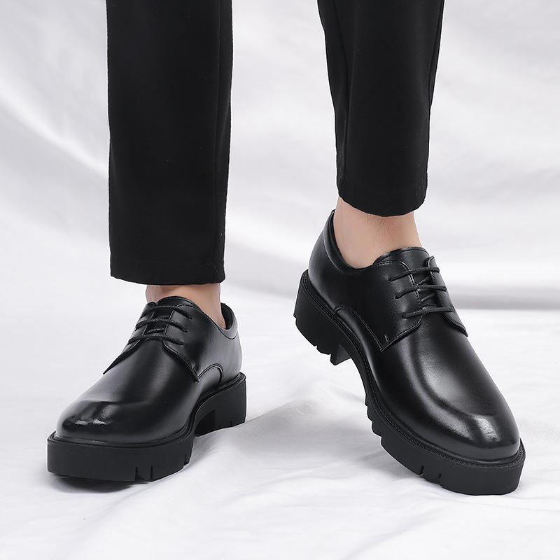 Sapato Social - Aumenta Altura 9cm - Couro Preto - Masculino4